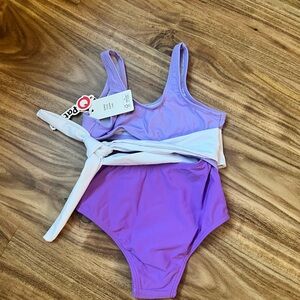 PatPat•Toddler Girls Swimsuit •2T•Purple •NWT